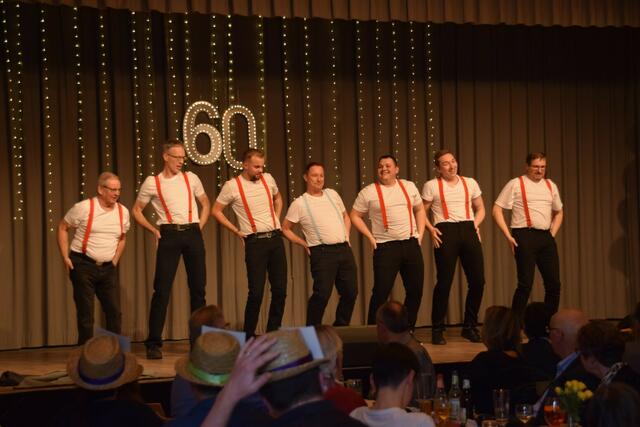 Das Männerballett. | Foto: Thomas Kress