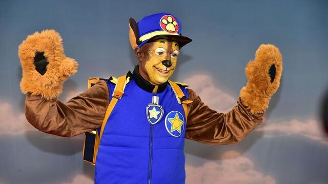 Thorsten Glauber (Freie Wähler) als Chase aus "Paw Patrol". | Foto: BR / Ansgar Nöth