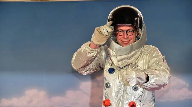 Astronaut Markus Blume (CSU), Staatsminister für Wissenschaft und Kultur. | Foto: BR / Ansgar Nöth