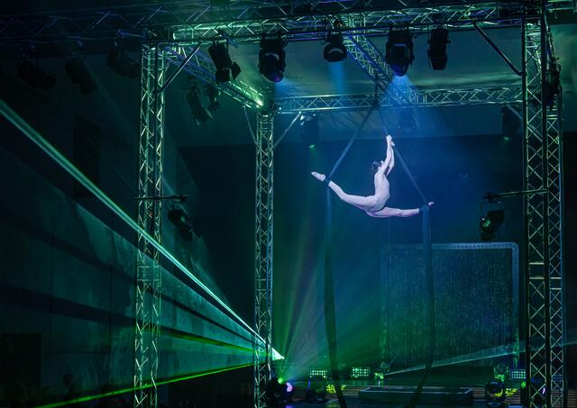 Foto: Circus of Fantasy, am Mittwoch 05.04.2023 um 19:30 Uhr in der Heinrich-Lades-Halle in Erlangen. Foto: Dominik Halamaek Showdesign