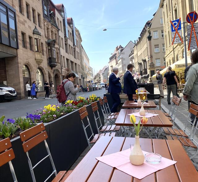 Verkehrsberuhigung: Projekt "Summerstreet in der Adlerstraße".  | Foto: Nicole Fuchsbauer