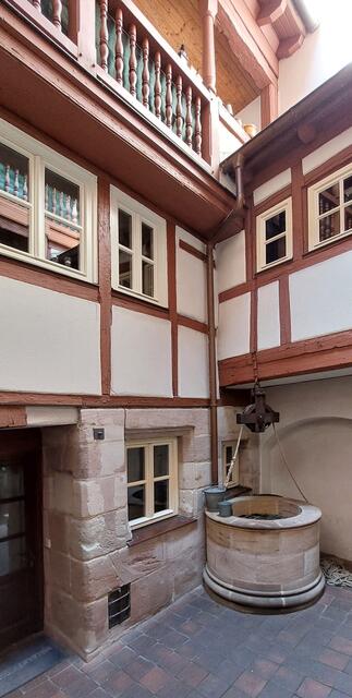 Alte Nürnberger Höfe: Obere Krämersgasse 16.  | Foto: Theo Noll