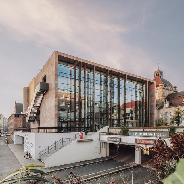 Schauspielhaus des Staatstheaters Nürnberg.  | Foto: Matthias Dengler