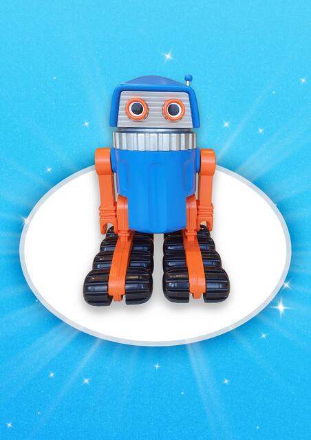 Die PLAYMOBIL-XXL-Roboter sind 86 cm groß. | Foto: PLAYMOBIL
