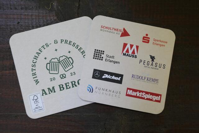 Impressionen von der "Wirtschafts- &amp; Presserunde am Berch" im Tucher-Keller auf der Erlanger Bergkirchweih 2023. | Foto: Jürgen Friedrich