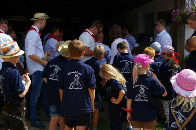 Die Kärwafrägger Unterasbach. | Foto: Stammtischgesellschaft Unterasbach e.V.