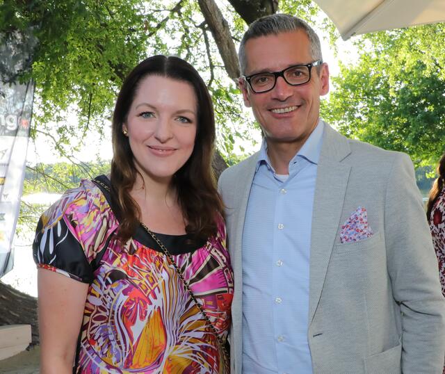 Nürnbergs Wirtschaftsreferent Dr. Michael Fraas mit Gattin Karin. | Foto: Jürgen Friedrich