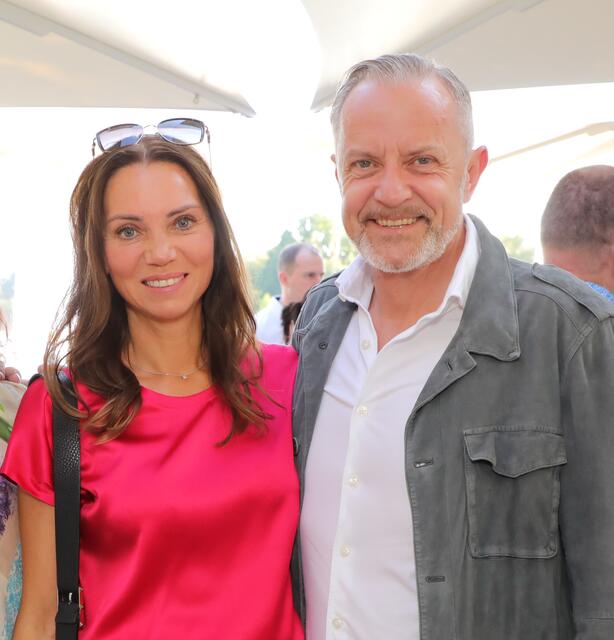 Markus Kugler (GF Feser-Graf Gruppe) und Ehefrau Katja. | Foto: Jürgen Friedrich
