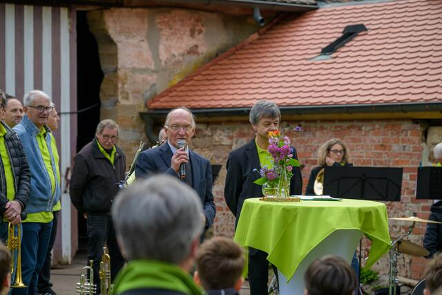 Hausherr Baron von Kreß | Foto: Thomas Bärschneider