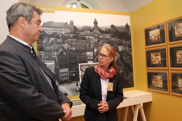 Eröffnung der Sonderausstellung "Ganz neu und echt alt - die Kaiserburg Nürnberg 2023". | Foto: Jürgen Friedrich