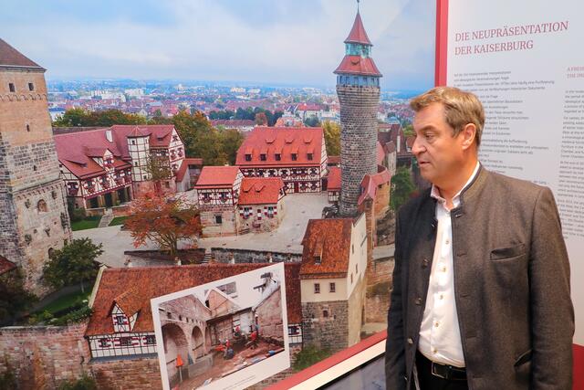Eröffnung der Sonderausstellung "Ganz neu und echt alt - die Kaiserburg Nürnberg 2023". | Foto: Jürgen Friedrich