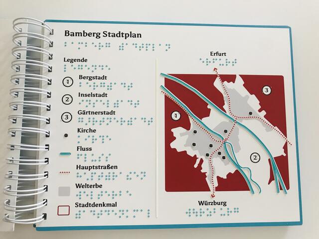 Taktile Bücher.  | Foto: © Bamberg Tourismus &amp; Kongress Service