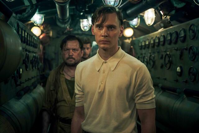 Rick Okon als Klaus Hoffmann - Szene aus der vierten Staffel von "Das Boot". | Foto: Stanislav Honzík/Bavaria Fiction/Sky Studios/dpa