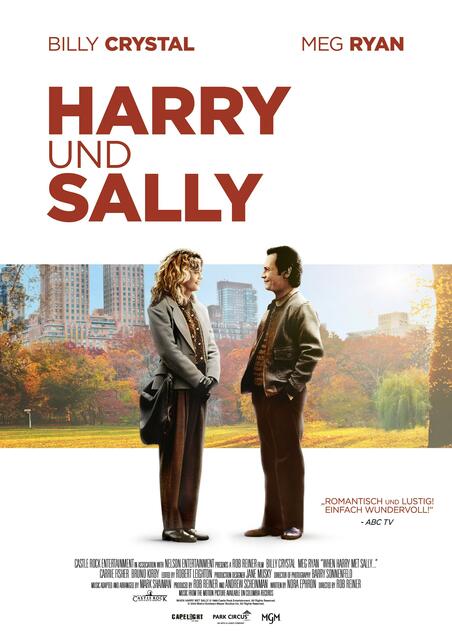 Foto: Copyright: Metro-Goldwyn-Mayer Studios Inc. HARRY UND SALLY - Am 3. Oktober 2023 in 4K restauriert für einen Tag wieder im Kino.