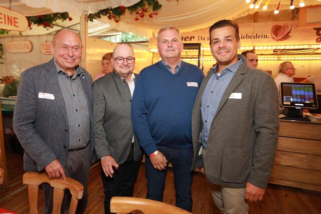 Foto: Impressionen vom Volksfest Stammtisch "Business meets Media" bei "Gigerlas" Lössel am 29. August 2023. Fotos: Jürgen Friedrich / Udo Dreier