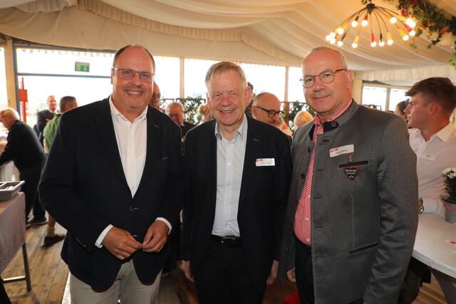Foto: Impressionen vom Volksfest Stammtisch "Business meets Media" bei "Gigerlas" Lössel am 29. August 2023. Fotos: Jürgen Friedrich / Udo Dreier