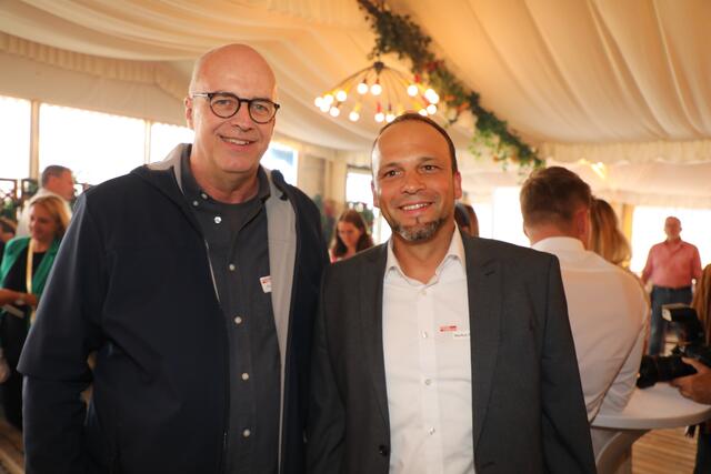 Foto: Impressionen vom Volksfest Stammtisch "Business meets Media" bei "Gigerlas" Lössel am 29. August 2023. Fotos: Jürgen Friedrich / Udo Dreier
