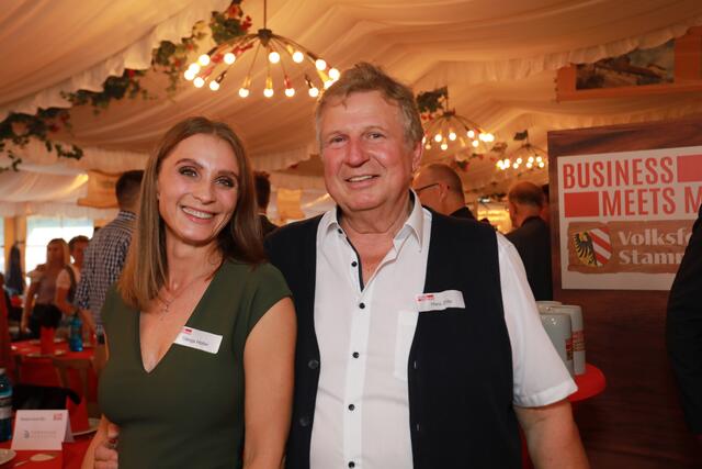 Foto: Impressionen vom Volksfest Stammtisch "Business meets Media" bei "Gigerlas" Lössel am 29. August 2023. Fotos: Jürgen Friedrich / Udo Dreier