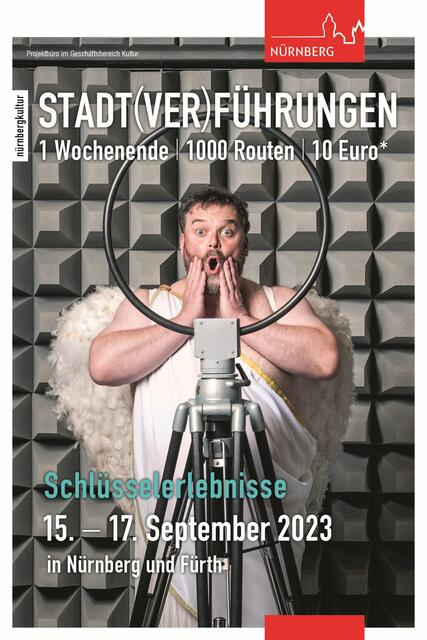 Plakatmotiv Stadt(ver)führungen 2023.  | Foto: Stadt Nürnberg