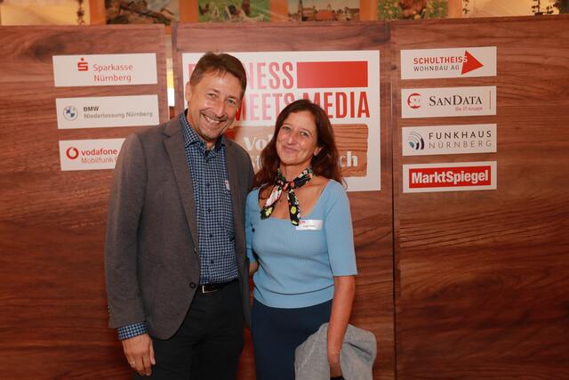 Foto: Impressionen vom Volksfest Stammtisch "Business meets Media" bei "Gigerlas" Lössel am 29. August 2023. Fotos: Jürgen Friedrich / Udo Dreier