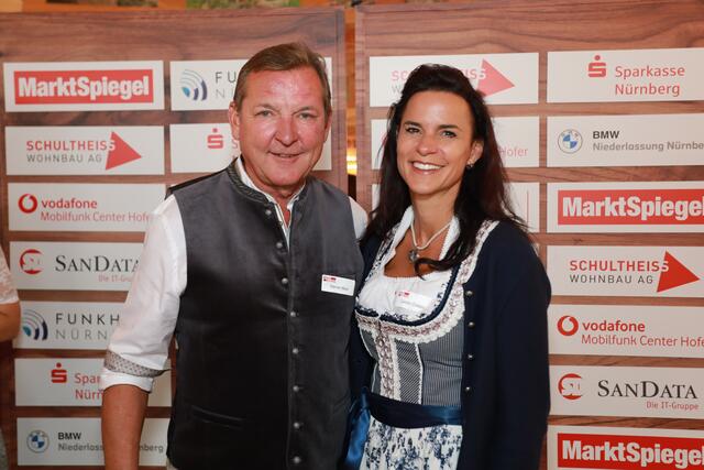 Foto: Impressionen vom Volksfest Stammtisch "Business meets Media" bei "Gigerlas" Lössel am 29. August 2023. Fotos: Jürgen Friedrich / Udo Dreier