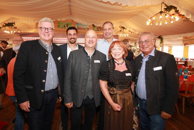Foto: Impressionen vom Volksfest Stammtisch "Business meets Media" bei "Gigerlas" Lössel am 29. August 2023. Fotos: Jürgen Friedrich / Udo Dreier