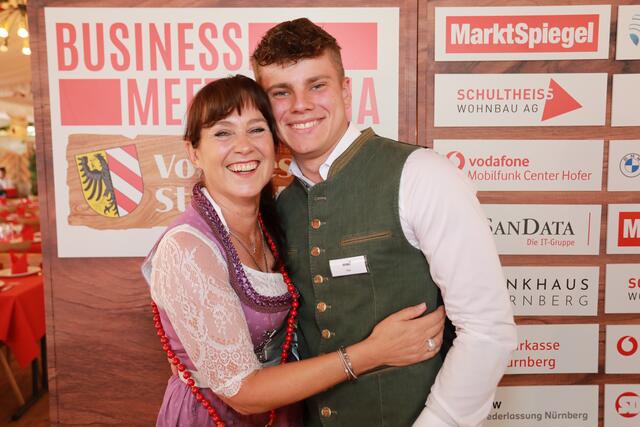 Foto: Impressionen vom Volksfest Stammtisch "Business meets Media" bei "Gigerlas" Lössel am 29. August 2023. Fotos: Jürgen Friedrich / Udo Dreier