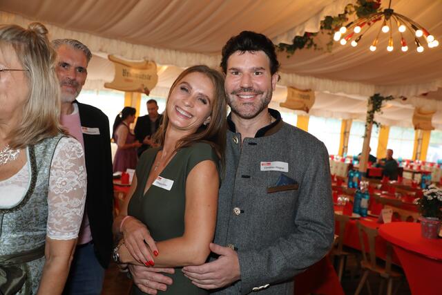 Foto: Impressionen vom Volksfest Stammtisch "Business meets Media" bei "Gigerlas" Lössel am 29. August 2023. Fotos: Jürgen Friedrich / Udo Dreier