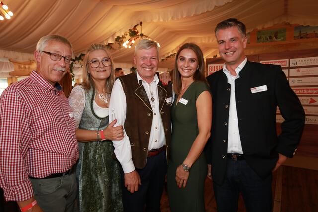 Foto: Impressionen vom Volksfest Stammtisch "Business meets Media" bei "Gigerlas" Lössel am 29. August 2023. Fotos: Jürgen Friedrich / Udo Dreier