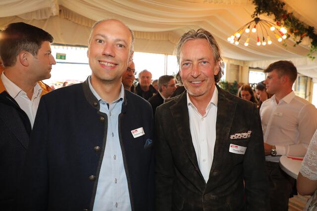 Foto: Impressionen vom Volksfest Stammtisch "Business meets Media" bei "Gigerlas" Lössel am 29. August 2023. Fotos: Jürgen Friedrich / Udo Dreier