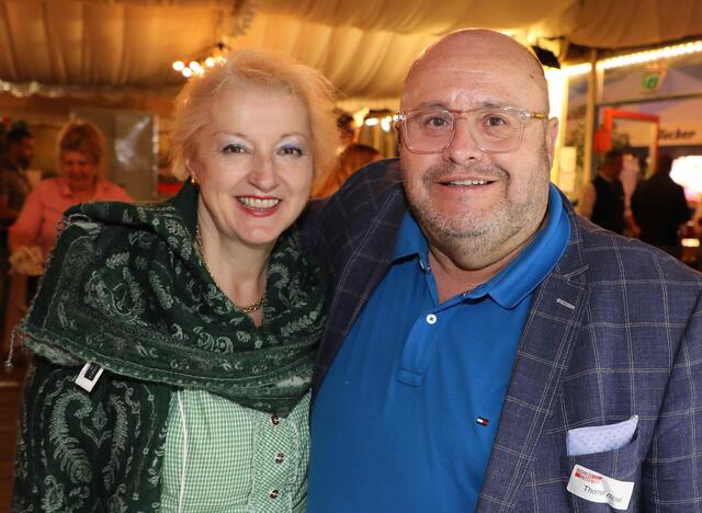 Foto: Impressionen vom Volksfest Stammtisch "Business meets Media" bei "Gigerlas" Lössel am 29. August 2023. Fotos: Jürgen Friedrich / Udo Dreier