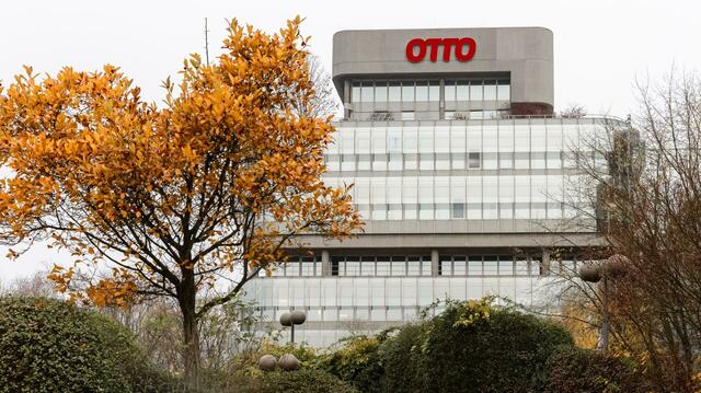 Die Zentrale des Versandhändlers Otto in Hamburg. | Foto: Markus Scholz/dpa