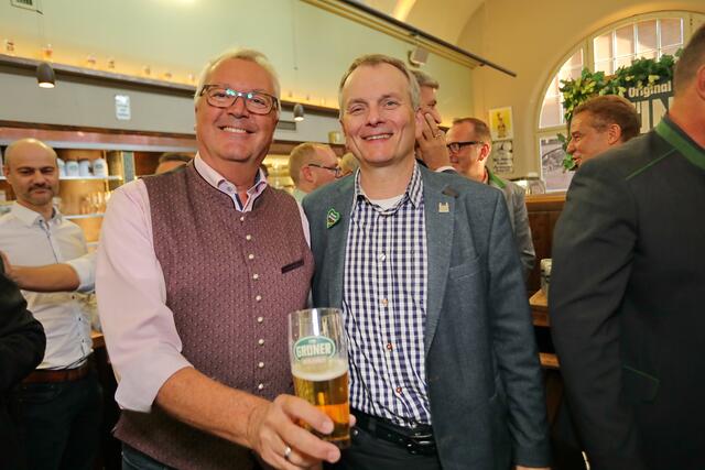 Foto: Jürgen Friedrich  -  Impressionen von der Bierprobe vor der Fürther Michaelis Kirchweih im Grüner Brauhaus.