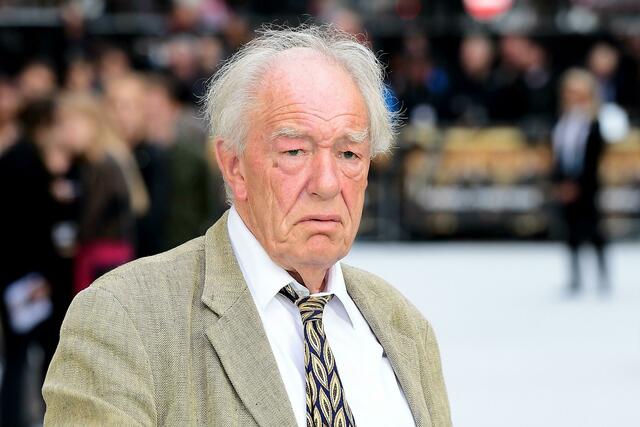 Sir Michael Gambon im September 2018 bei der Weltpremiere von «King of Thieves» im Vue West End in London.  | Foto:  Ian West/PA Wire/dpa