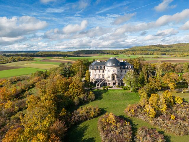 Schloß Craheim, Haßberge.
 | Foto: © Folker Bergmann