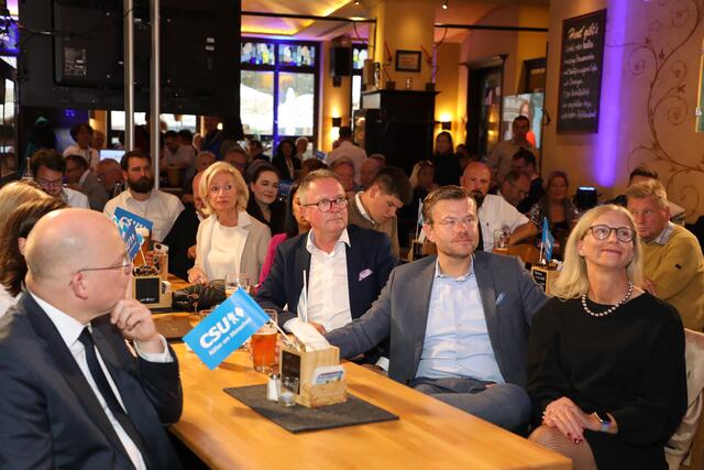 Wahlparty der Nürnberger CSU.  | Foto: Jürgen Friedrich
