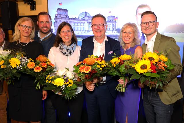 Wahlparty der Nürnberger CSU.  | Foto: Jürgen Friedrich