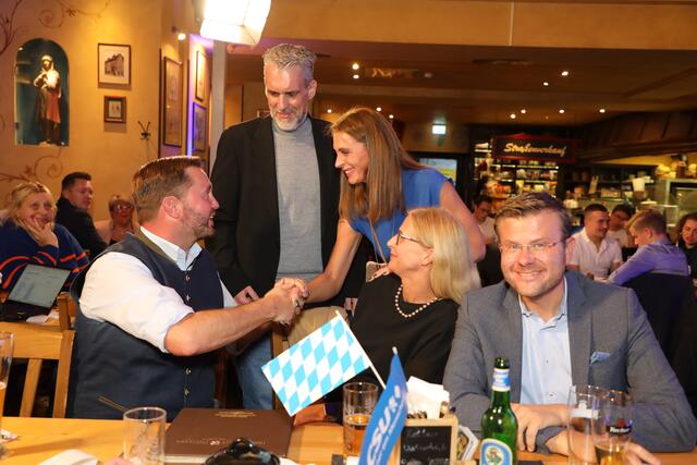 Wahlparty der Nürnberger CSU.  | Foto: Jürgen Friedrich