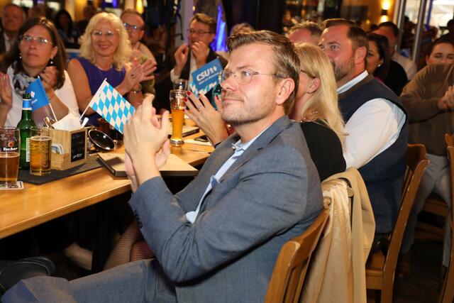 Wahlparty der Nürnberger CSU.  | Foto: Jürgen Friedrich
