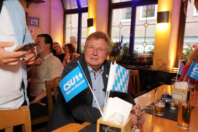 Wahlparty der Nürnberger CSU.  | Foto: Jürgen Friedrich