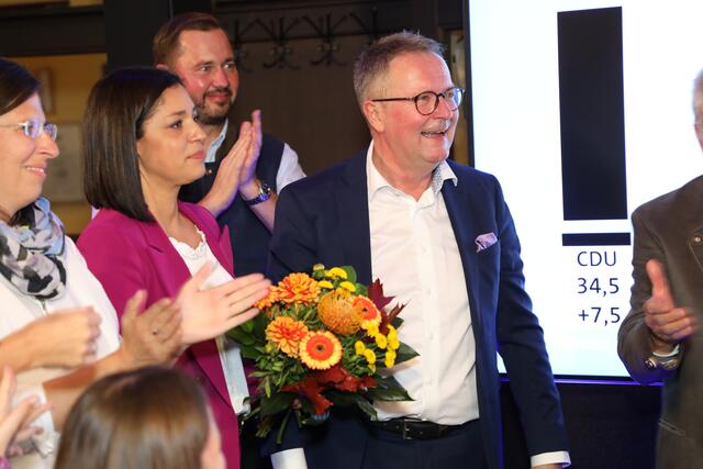 Wahlparty der Nürnberger CSU.  | Foto: Jürgen Friedrich