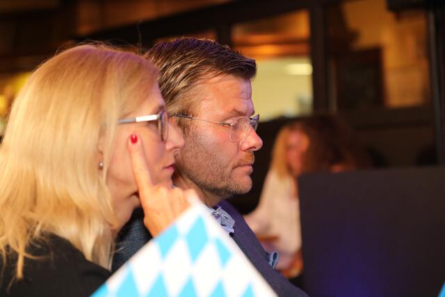 Wahlparty der Nürnberger CSU.  | Foto: Jürgen Friedrich