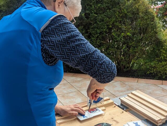 Die Markierung von Wanderwegen braucht gute Planung und Vorbereitung.  | Foto: FSV Berbalk