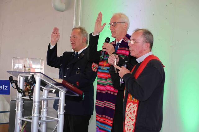 Foto: Udo Dreier.  Einweihung der neuen Feuerwache Fürth.