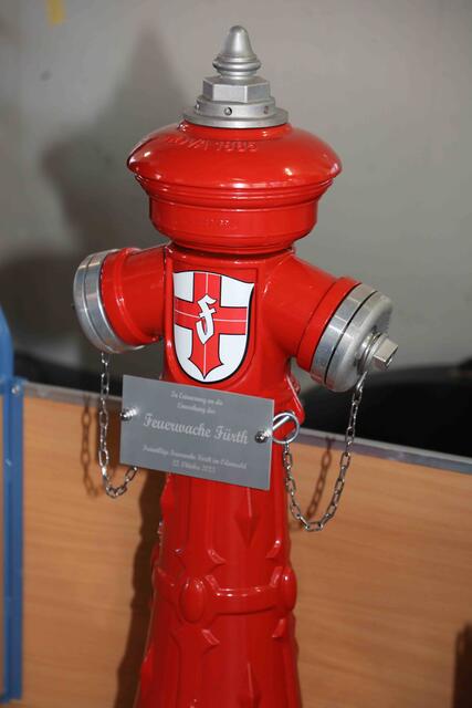 Foto: Udo Dreier.  Einweihung der neuen Feuerwache Fürth.