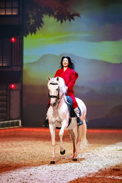 Saori Ishizaka in der Hauptrolle als Yuen.  | Foto: CAVALLUNA