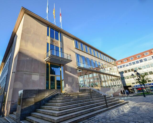 Bayerisches Staatsministerium der Finanzen und für Heimat - Dienstsitz Nürnberg.  | Foto: Nicole Fuchsbauer