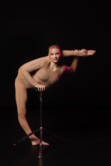 Valeriia Davydenko geht an die Grenzen des menschlichen Körpers. | Foto: Flic Flac