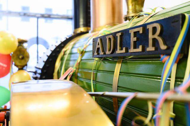 Der legendäre Adler – er feiert jetzt 188. Geburtstag. | Foto: Uwe Niklas / DB Museum