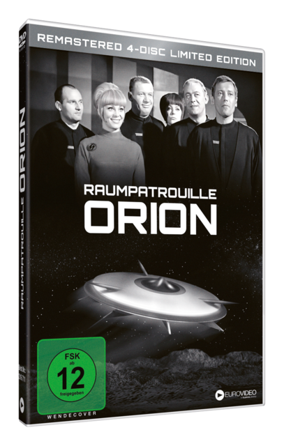 Foto: Raumpatrouille Orion, aufwendig in 4K restauriert. Jetzt als DVD, Blu-ray und 4K UHD-Disc erhältlich. Foto: Eurovideo